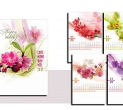 In lịch 7 tờ năm 2018 giá rẻ tại Hà Nội