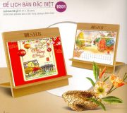 9+ Mẫu Lịch Để Bàn Bằng Gỗ Với Đế Độc Đáo Nhất