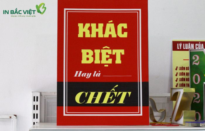 Mẫu poster cổ động theo yêu cầu