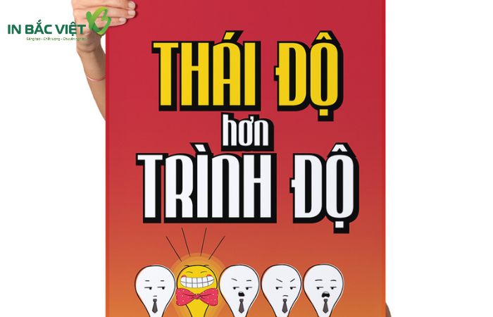 Mẫu poster thể hiện quan điểm, cổ động tinh thần làm việc