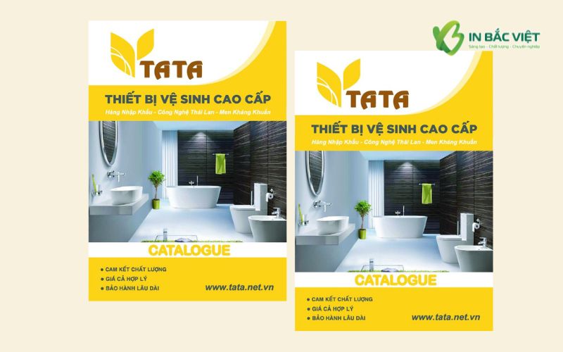 Ấn phẩm giới thiệu thiết bị phòng tắm cao cấp