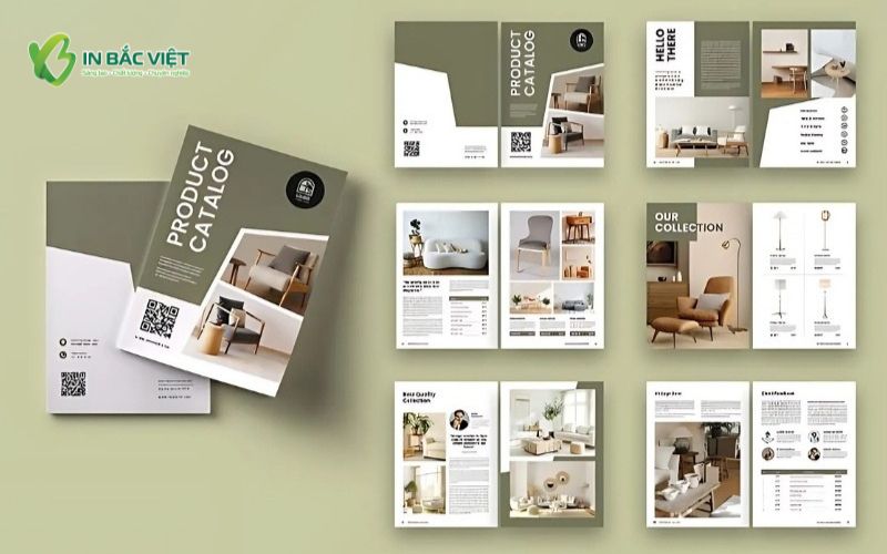 Ấn phẩm giới thiệu sản phẩm nội thất kích thước khổ A5