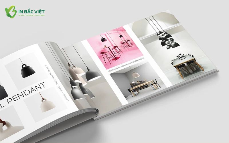 Catalog A4 sản phẩm phụ kiện trang trí nội thất thiết kế hiện đại