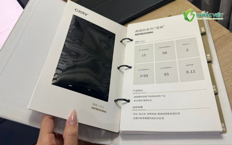 Catalogue bìa còng thiết kế cao cấp tạo sự khác biệt