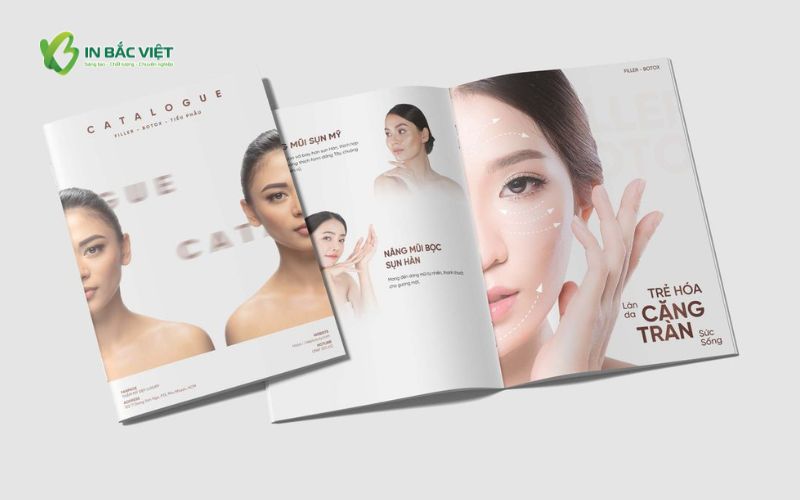 Mẫu catalogue giới thiệu dịch vụ làm đẹp nâng cao