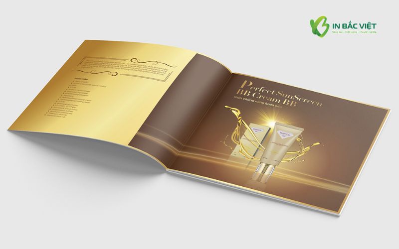 Catalogue mỹ phẩm cao cấp giúp nâng tầm hình ảnh thương hiệu và thu hút khách hàng