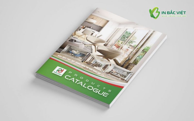 Catalogue giới thiệu sản phẩm nội thất khổ A4 với bố cục rõ ràng