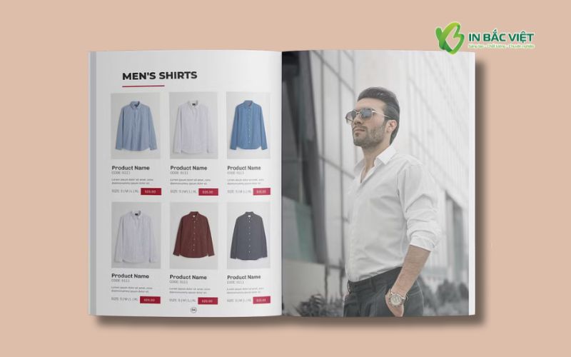 Mẫu catalogue thời trang thiết kế tối giản, tinh tế và dễ xem