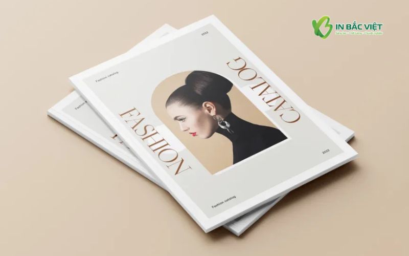 Fashion catalogue bìa cứng cao cấp phong cách sang trọng