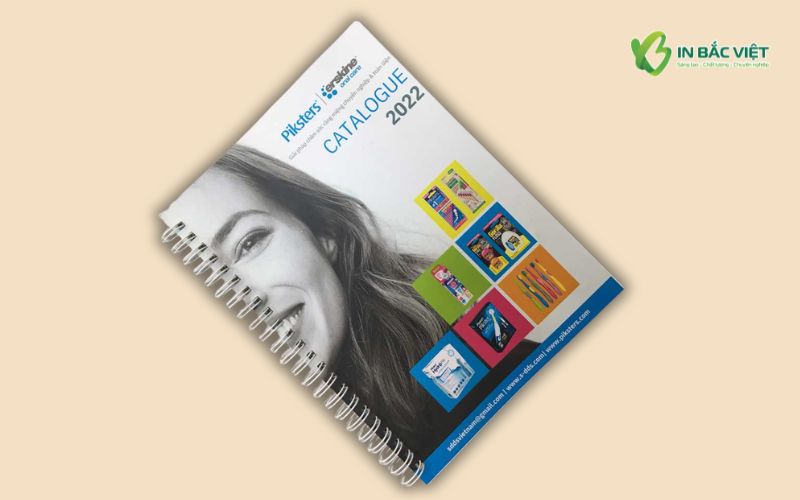 Mẫu catalogue lò xo giới thiệu sản phẩm thiết kế bắt mắt và thu hút