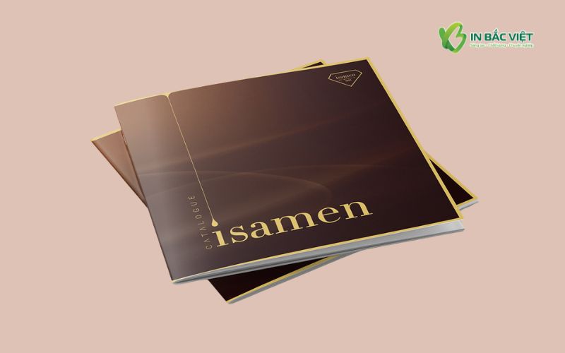 Mẫu Catalogue mỹ phẩm Isamen phong cách sang trọng