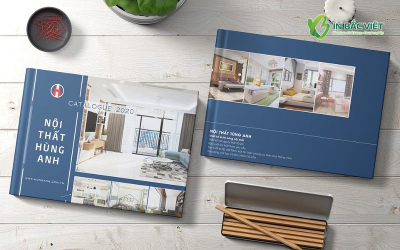 Mẫu catalogue nội thất bìa cứng bền đẹp