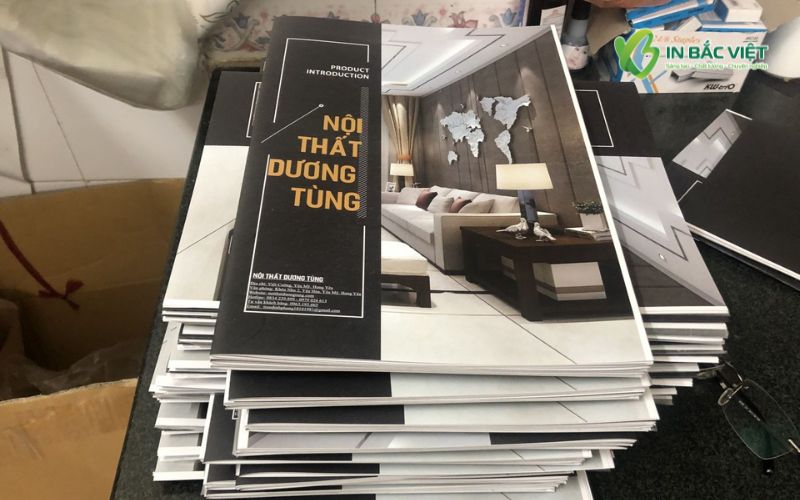 Mẫu catalogue nội thất Dương Tùng