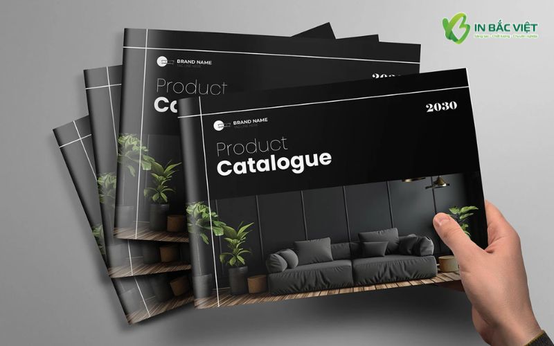 Mockup catalogue A4 thiết kế nội thất chuyên nghiệp