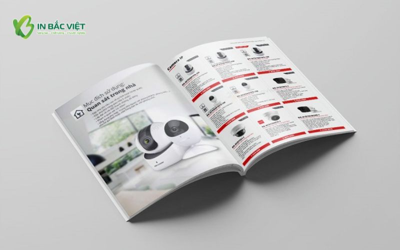 Tài liệu A5 giới thiệu thiết bị camera thông minh với bố cục rõ ràng
