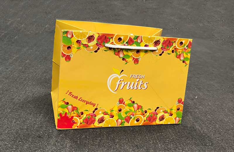in túi giấy đựng hoa quả