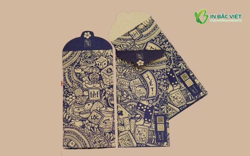 mau-bao-li-xi-giay-kraft-mau-xanh-dep