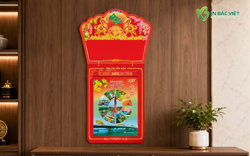 Lịch bloc siêu đại treo tường thuận tiện xem ngày tháng