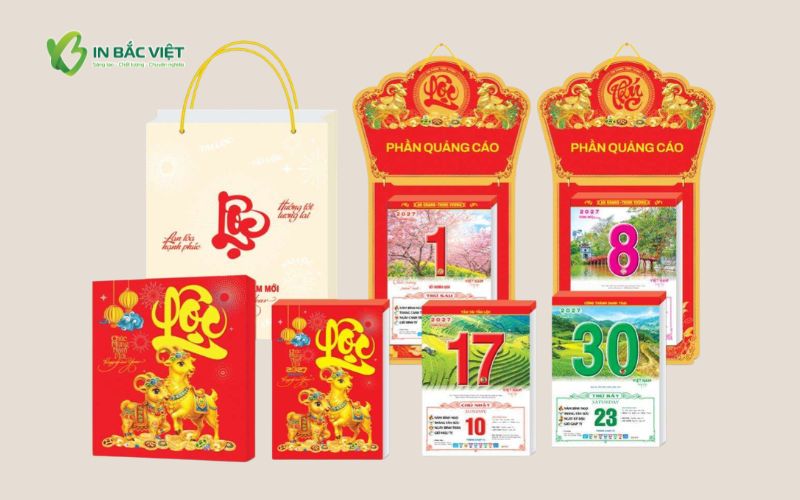 Lịch bloc treo tường đại đặc biệt kích thước 17 x 24 cm