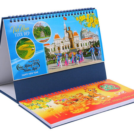 in lịch chữ M có note 52 tuần