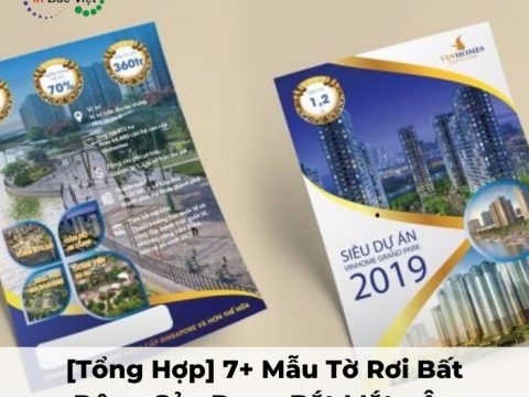 MẪU TỜ RƠI BẤT ĐỘNG SẢN ĐẸP