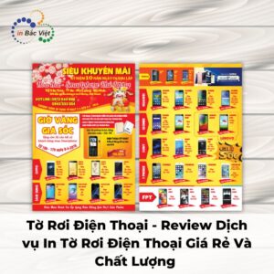 Tờ rơi điện thoại