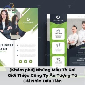 tờ rơi giới thiệu công ty