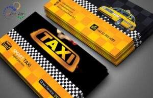 Danh thiếp taxi đẹp ấn tượng