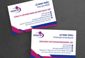 Mẫu Card Visit Công Ty Đẹp Và Ấn Tượng