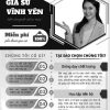 Tờ rơi quảng cáo gia sư in đen trắng