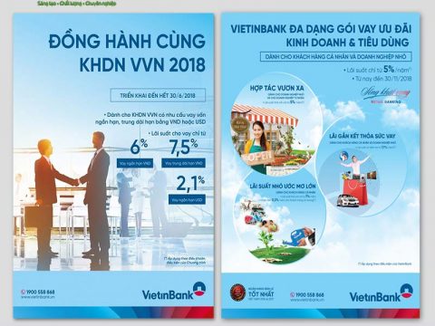 Mẫu Tờ Rơi Ngân Hàng Chuyên Nghiệp
