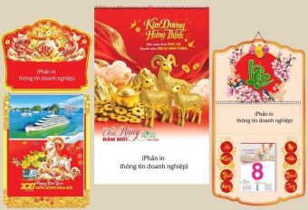IN LỊCH TREO TƯỜNG 2027 GIÁ RẺ THEO YÊU CẦU