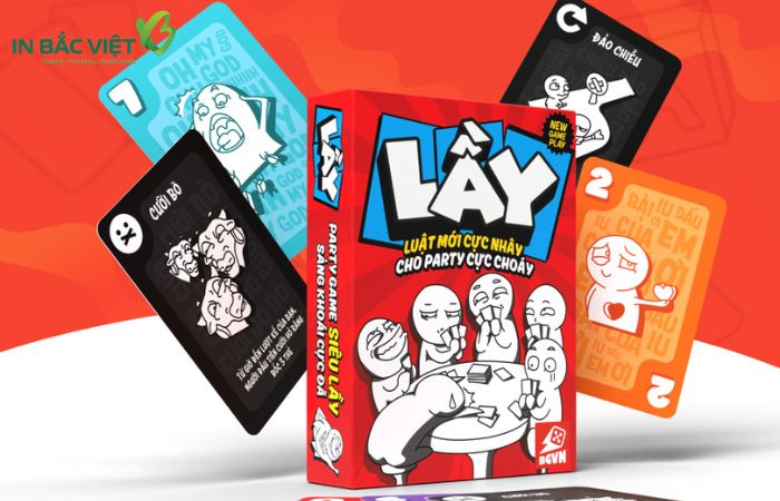 Có thể chọn các loại khác nhau để in thẻ bài board game