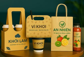 IN TÚI GIẤY ĐỰNG ĐỒ UỐNG