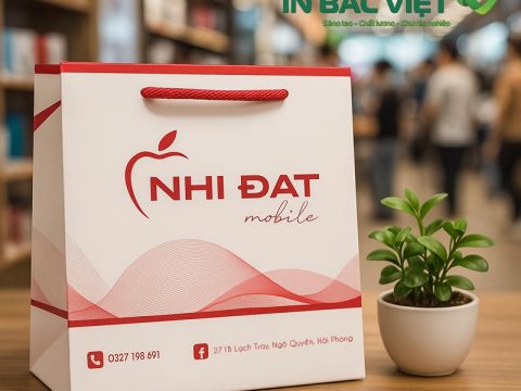 IN TÚI GIẤY ĐỰNG ĐIỆN THOẠI