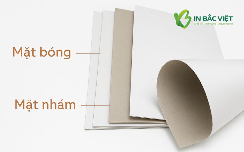 Bề mặt giấy Duplex