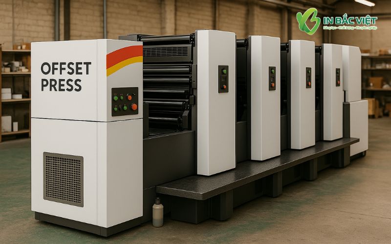 Xưởng In Bắc Việt sử dụng công nghệ in Offset số lượng nhiều