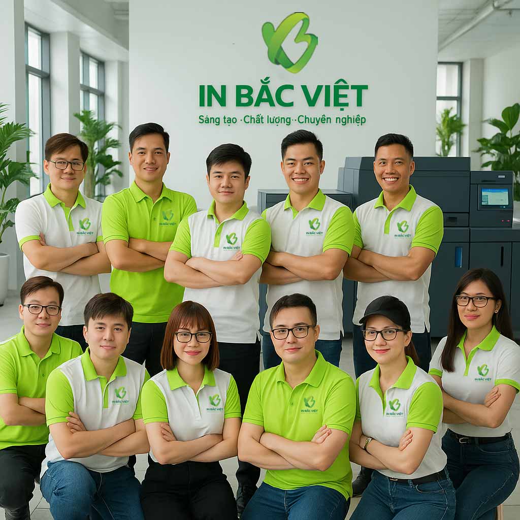 Đội ngũ nhân sự chuyên thiết kế và in ấn tem nhãn yến sào
