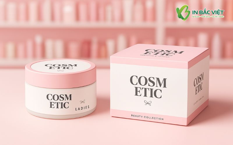 Mẫu hộp giấy mỹ phẩm đẹp in bằng giấy B