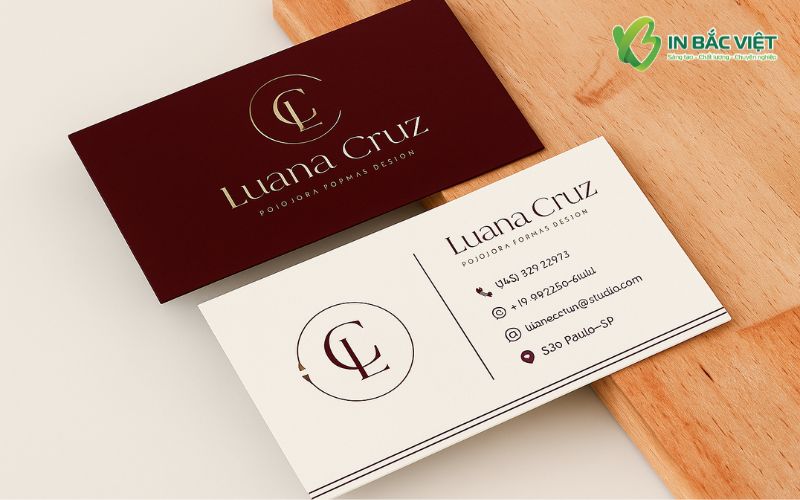 Namecard cá nhân in giấy B