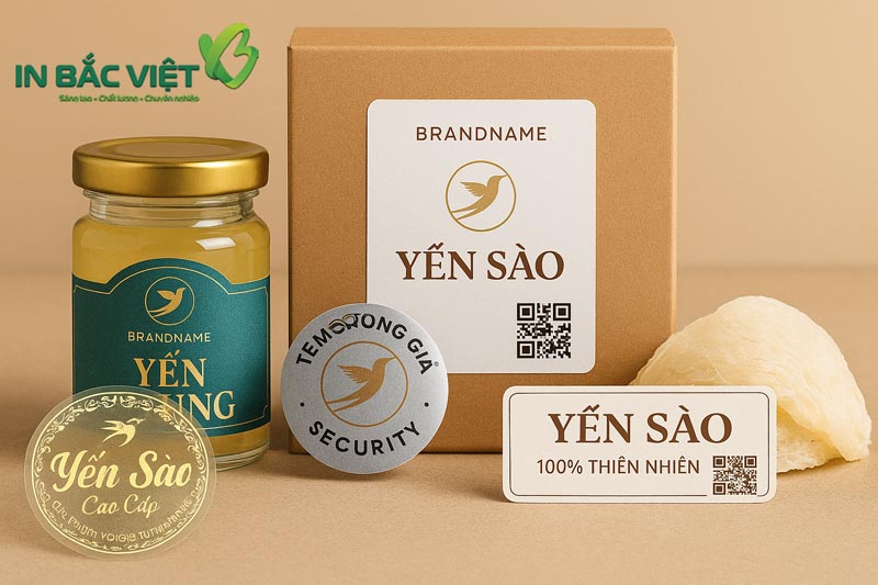 Các loại tem yến sào và vai trò của nó