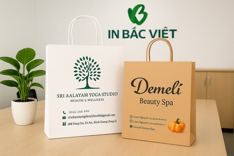 Túi giấy số lượng ít dành cho shop nhỏ, doanh nghiệp vừa và cá nhân kinh doanh
