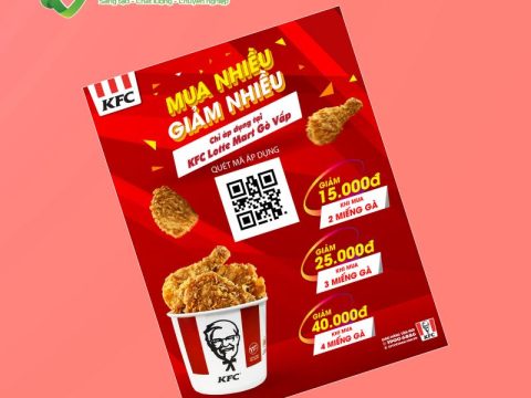TỔNG HỢP MẪU TỜ RƠI KFC NỔI BẬT
