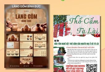 20+ MẪU TỜ RƠI QUẢNG BÁ LÀNG NGHỀ TRUYỀN THỐNG