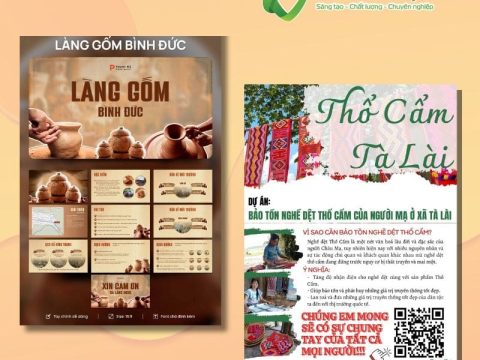 20+ MẪU TỜ RƠI QUẢNG BÁ LÀNG NGHỀ TRUYỀN THỐNG