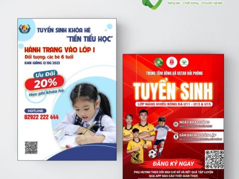 30+ MẪU TỜ RƠI TUYỂN SINH ẤN TƯỢNG