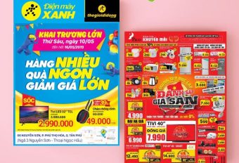 TỜ RƠI ĐIỆN MÁY THU HÚT KHÁCH HÀNG