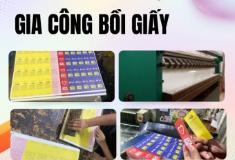 Bồi giấy là gì? Ứng dụng và quy trình gia công bồi giấy thành phẩm