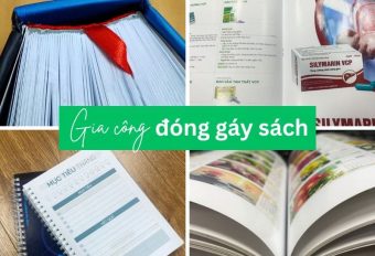 Tổng hợp 5 cách đóng gáy sách phổ biến và hiệu quả
