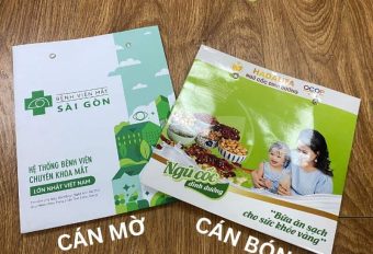 So sánh cán bóng và cán mờ – Nên chọn kỹ thuật cán màng nào?